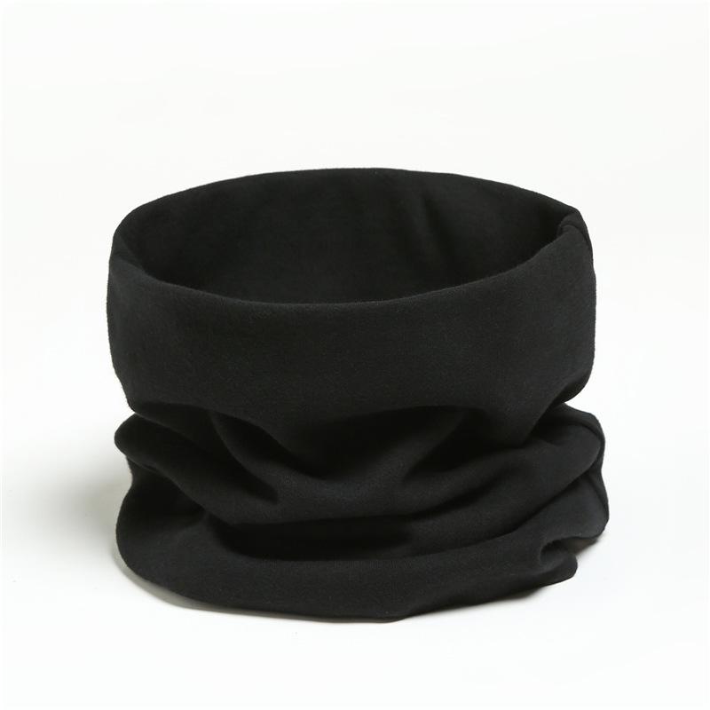 Wszechstronny bawełniany snood w jednolitym kolorze: Miękkie, Bez podszewki, Wysoki dekolt Kolory cukierkowe w stylu koreańskim