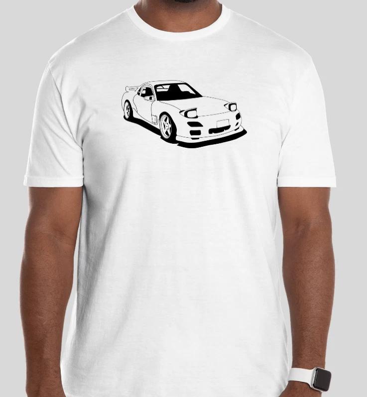 MAZDA RX-7 Motor Sport Racing GIFT T Shirt Size Tshirt T-Shirt XL