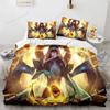 3D Print League of Heroes Bedding Set Single Twin Full Queen King Size Game Anime Bed Set Aldult Kid Bedroom Duvet Cover Sets