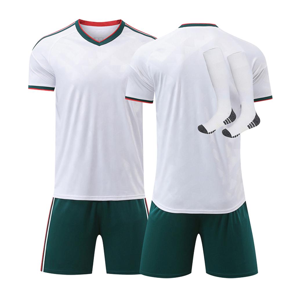 2526 Away Jerseys Sports Team Uniform Set Football Training Suit Set