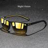 Fashion Vintage Check Pattern Sunglasses For Men Women Fishing Driving Fashion Square Brand Design Sun Glasses UV400 Eyewear