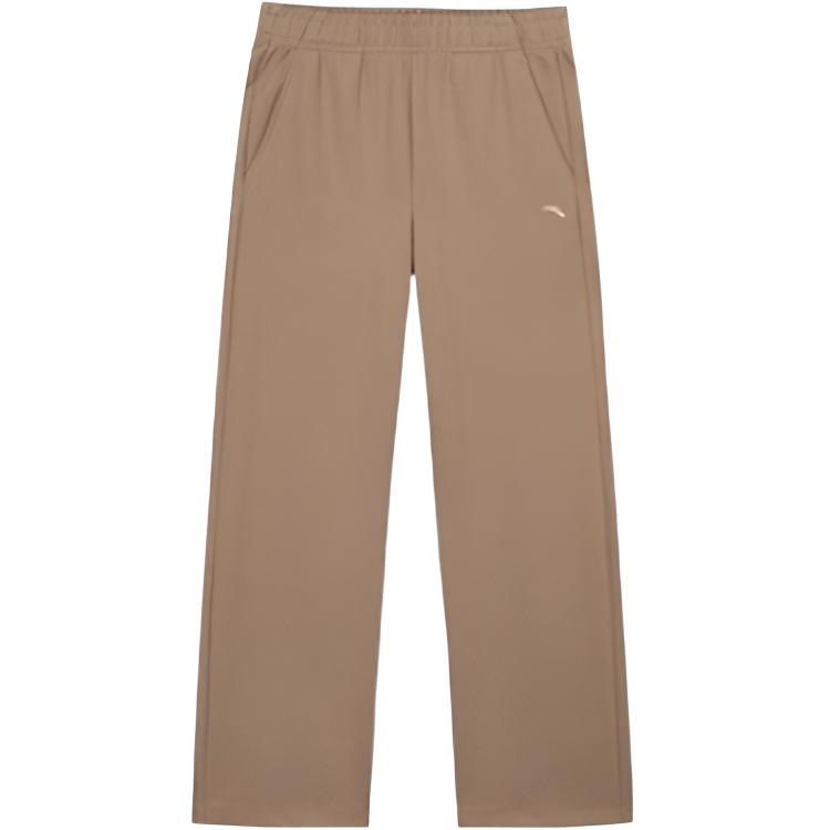 

Anta Повседневные Простые Однотонные Свободные Удобные Универсальные Дышащие Вязаные Спортивные Брюки Прямого Кроя Женские низы 962537301-1 XL