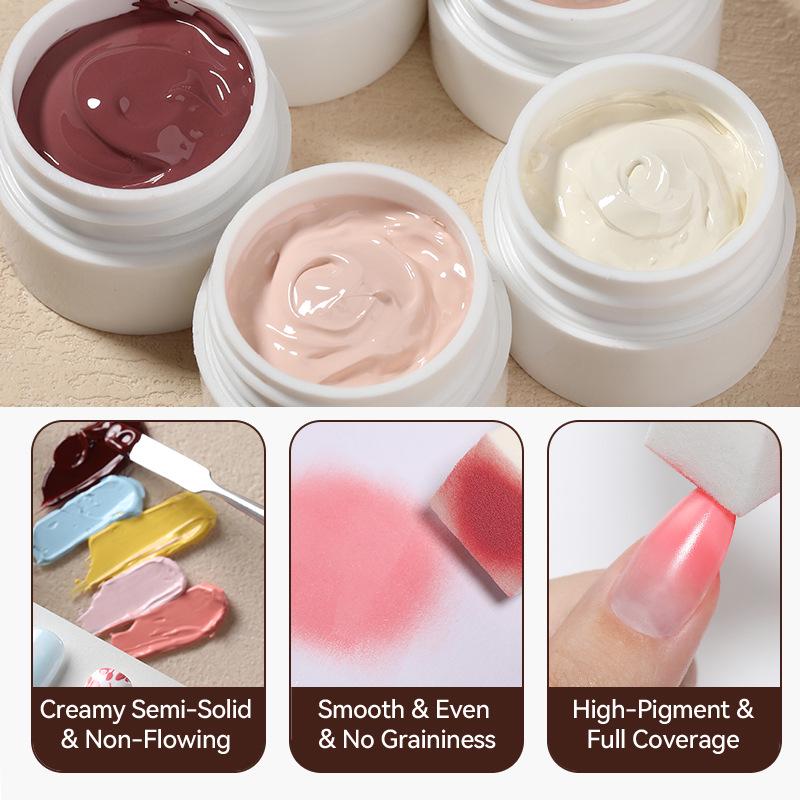 UR SUGAR Gel Pot: No-Wash Nail Art & Gradient Set