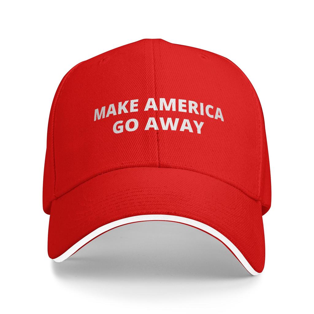Make America Go Away MAGA Adjustable Hat Summer Sunscreen Baseball Caps Unisex's Women's Hip Hop Baseball Cap Casual Outdoor Hats
