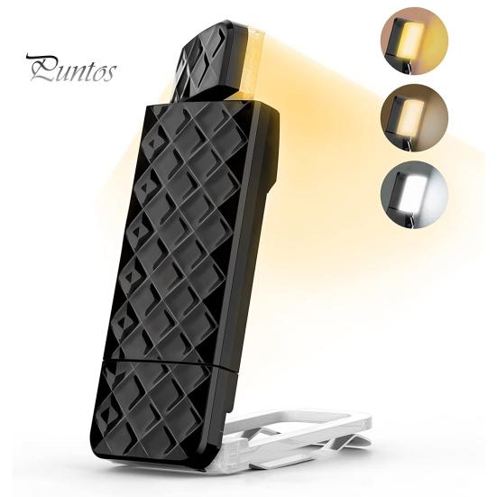 Rechargeable Reading Light Portable 5 Brightness Levels Long Lasting USB Charging Readers Bookmark Light for Bed
