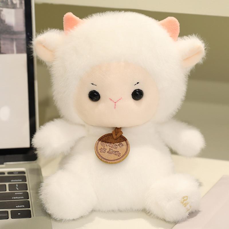 

Cute Elephant Rabbit Penguin Dinosaur Foxe Duck Capybara Cartoon Plush Toy Lamb