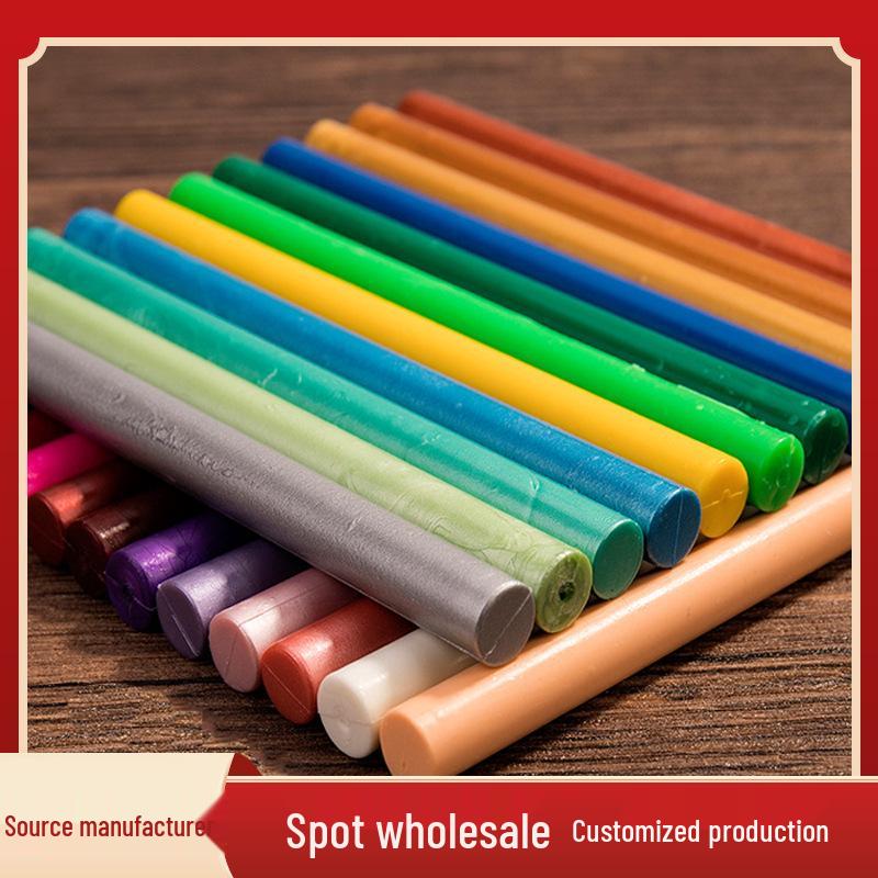 Wax Seals: 112 Colors for Glue Gun or Fire Painting