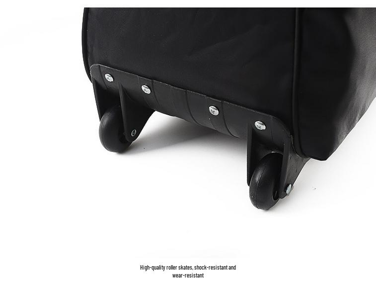 Bag Waterproof Trolley Foldable Travel Large Capacity Lightweight For Shortdistance Journeys Unisex Use