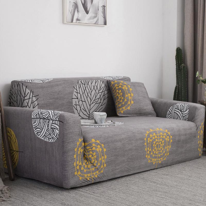 Jianou Stretch Sofa Cover All-Inclusive Printed Non-Slip Sofa Cover Sofa Cushion Sofa Towel Sofa Slipcover