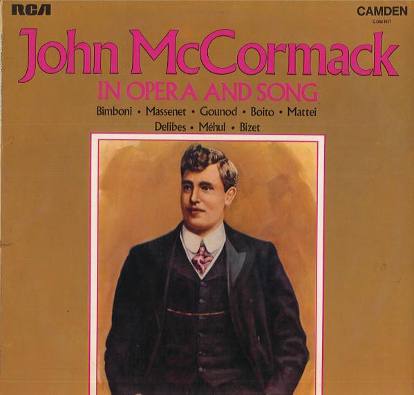 

Грампластинка JOHN MCCORMACK В Опере И Песне CDM1057 RCA CAMDEN 1970 Великобритания Классика Б/У