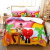 Bad Bunny Un Verano Sin Ti Bedding Set Summer Beach Print Duvet Cover All Sizes CustomizableTextile Twin Full Queen King Size