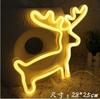 LED Neon Lights with Lightning Cloud Lights Planet Modeling Lights Love Christmas Night Lights
