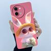 Case For Vivo Y38 Y58 T3X Y200i Y200T 5G Lovely Cat Funda Soft Liquid Silicone Camera Protection Back Cover Shockproof Bumper