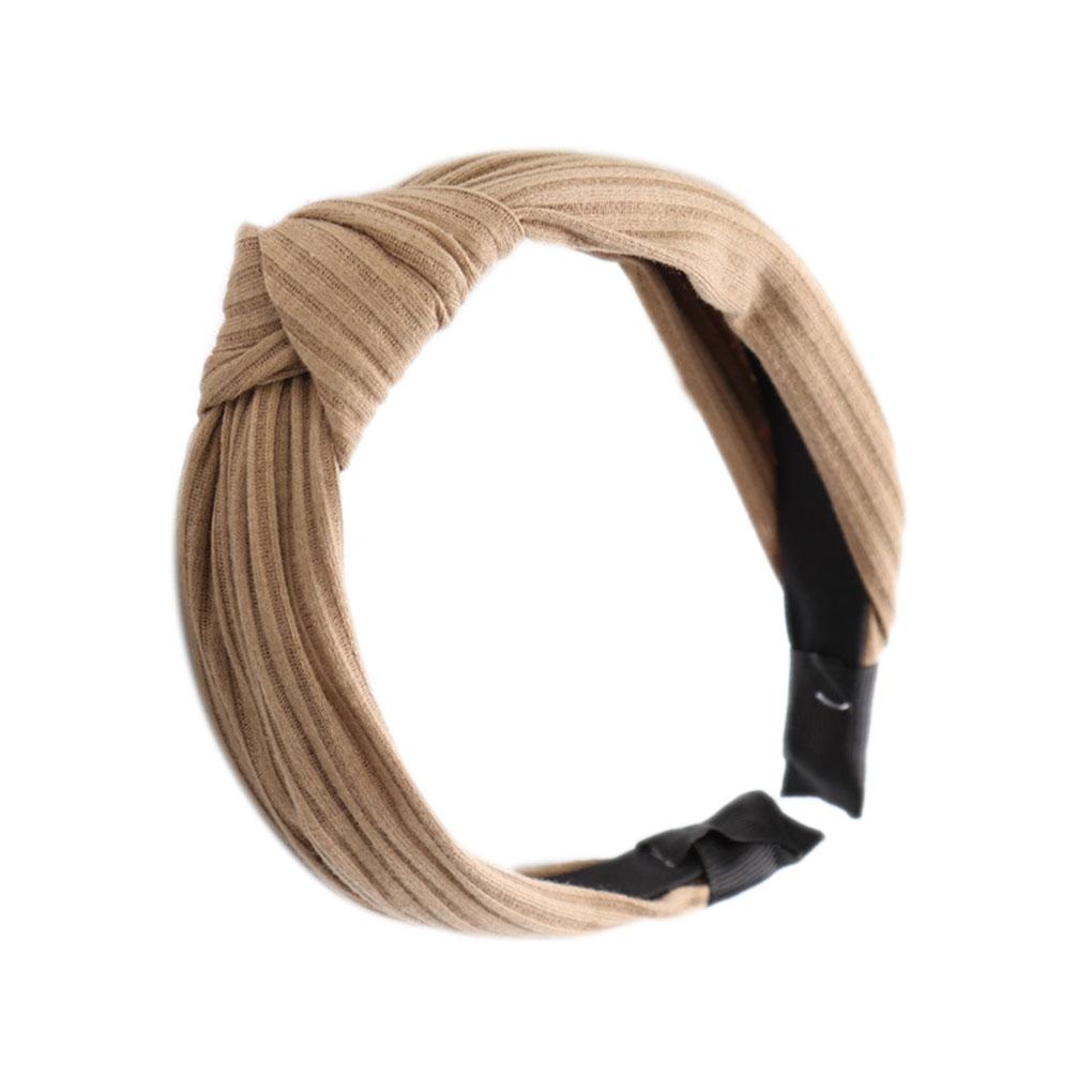 Fashion Women's Soft Headband Alice Band Top Knot Headbands Twist Hairband 1pcs