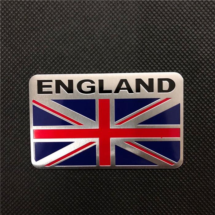 3D aluminum car sticker for Mini One Cooper R50 R52 R53 R55 R56 R57 R58 R60 R61 PACEMAN COUNTRYMAN CLUBMAN COUPE ROADSTER