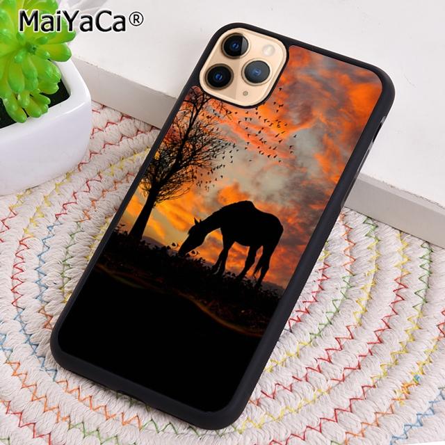 MaiYaCa 1233 Gray Shire Horse Phone Case Shell For iPhone 17 Air 12 13 16 Pro Max 15 14 Plus Cover Coque