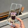 Clear Square Back Tube Case Protection For iPhone 14 Pro Max 16 ProMax 11 12 15 Plus 13 Anti-Oxygen,Cute Dog Pattern Casing