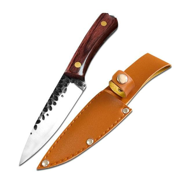 Kuchyňský vykosťovací nůž z nerezové oceli Ručně vyráběný rybářský nůž Sekáček na maso Řezák Řeznický nůž Řezák