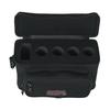Gator Cases Nylon Carrying Bag for GM Series GM-4 Dynamic Microphones, Holds 4 [Shoulder Strap Included] [Official Japanese Product]