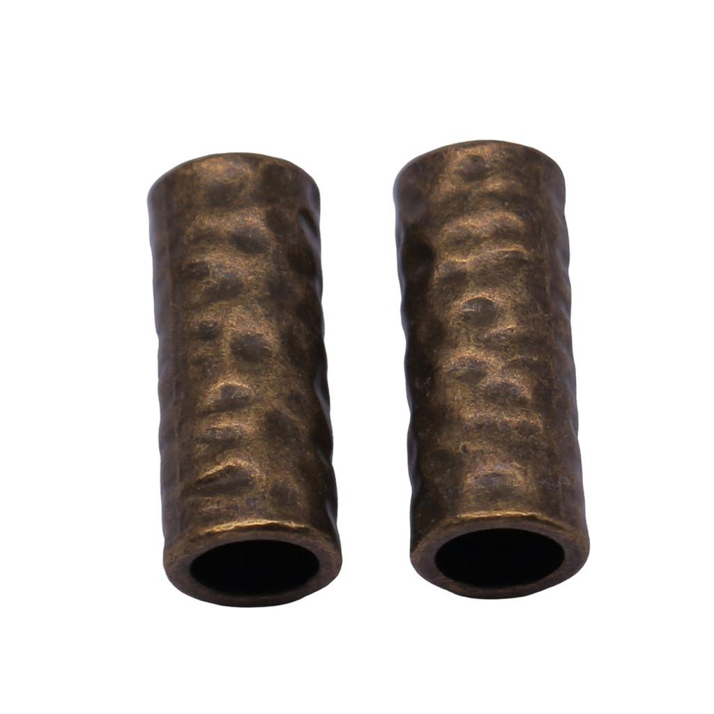 Tribal Pattern Tube Beads Charms Braided Spacer Beading For Jewelry Materials