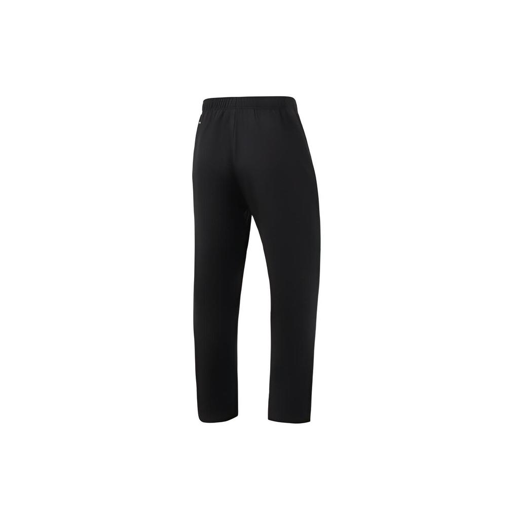 Li Ning Training Series Loose Straight Casual Sports Pants Men Bottoms Black AYKR543-1