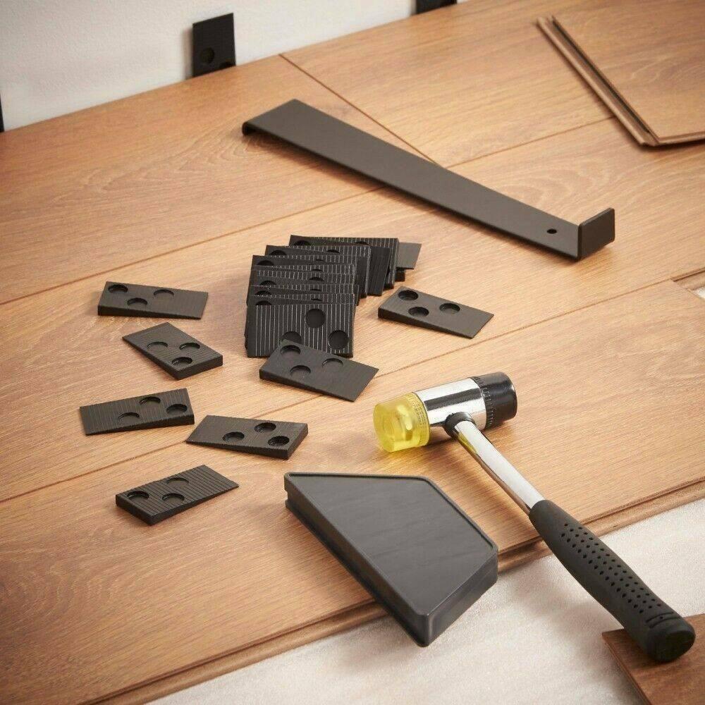 Hand Tool Set Pull Bar Laminate Installation Kit Rubber Hammer Floor Fitting Tool Wood Flooring