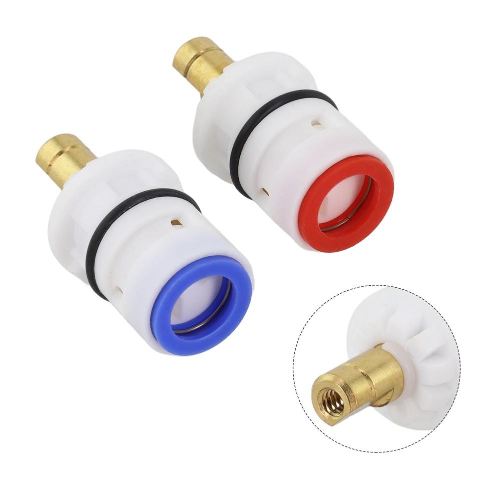 For Bathroom Use Faucet Cartridge Replacement Leak-Proof Faucet Repair 0.93 X 0.92 X 1.81 Inches Compact Size For Valves