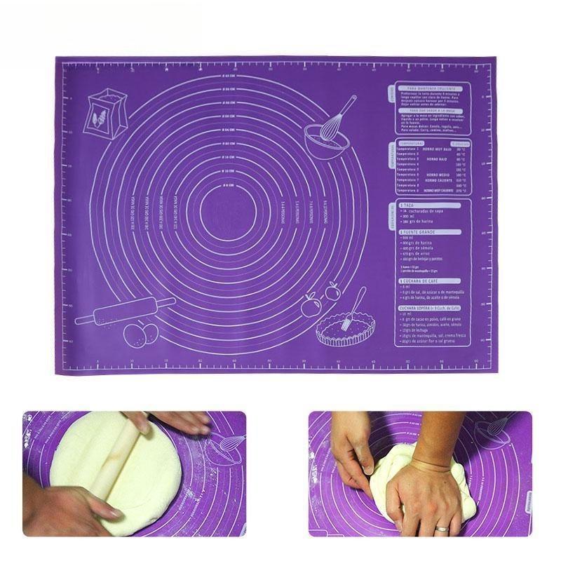 45x60cm Culinary Silicone Mat for Rolling Out Dough