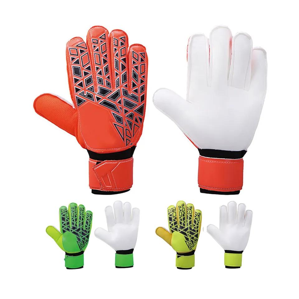 Customize logo Make Child Youth Sports Futsal goal Keeper Football Wide Receiver Goalkeeper Gloves