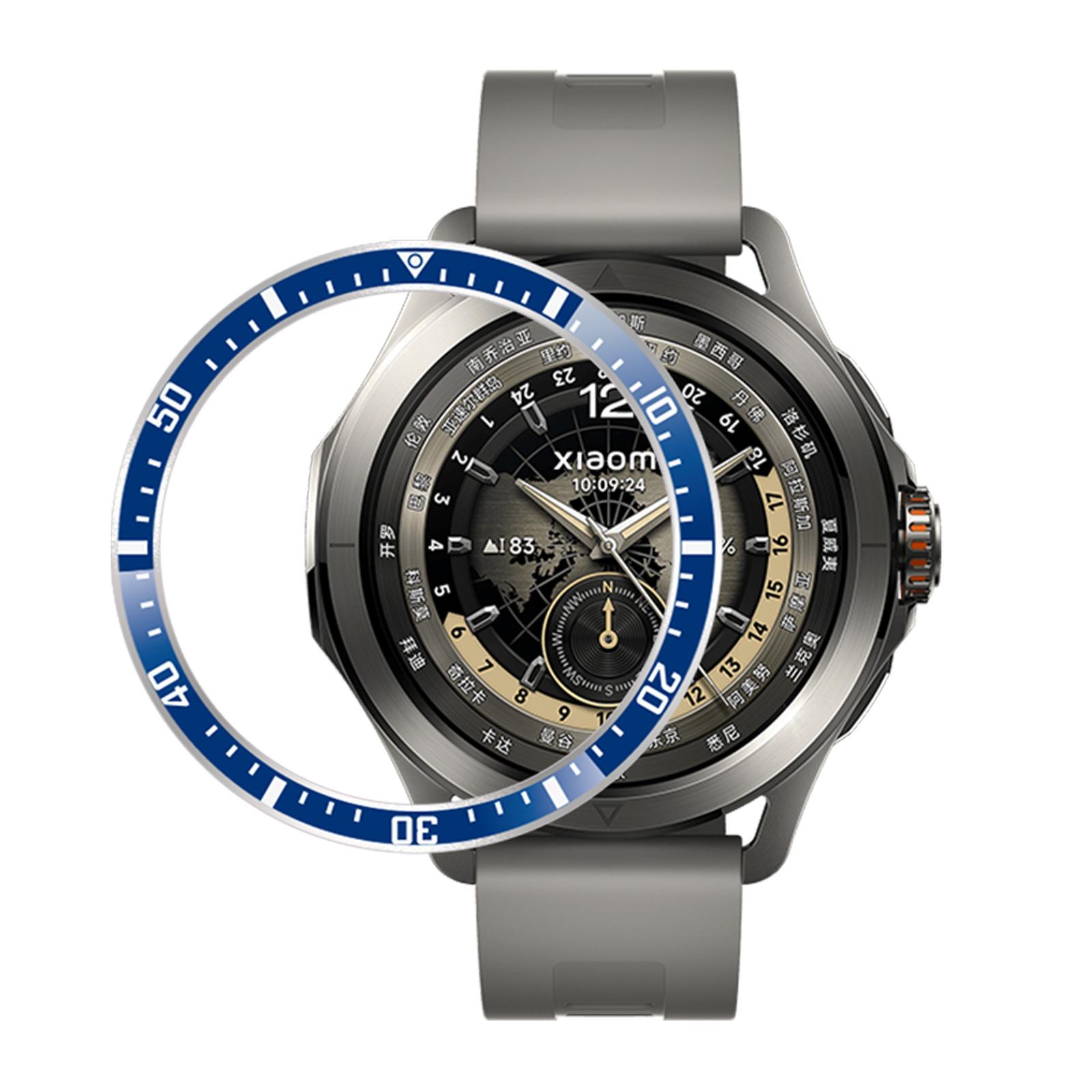 

For Xiaomi Watch S4/S3 Watch Bezel Scale Design Aluminum Alloy Protective Ring E