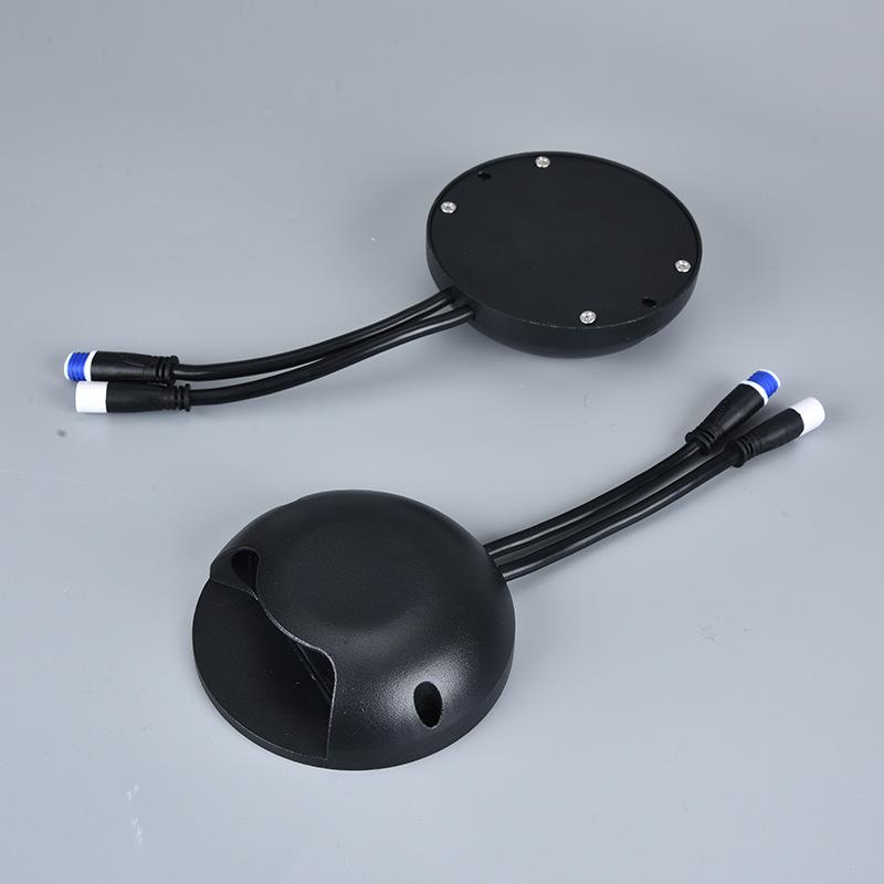3W Waterproof LED Walkway Light, Turtle Back Design, Side Emitting Courtyard and Step Lighting