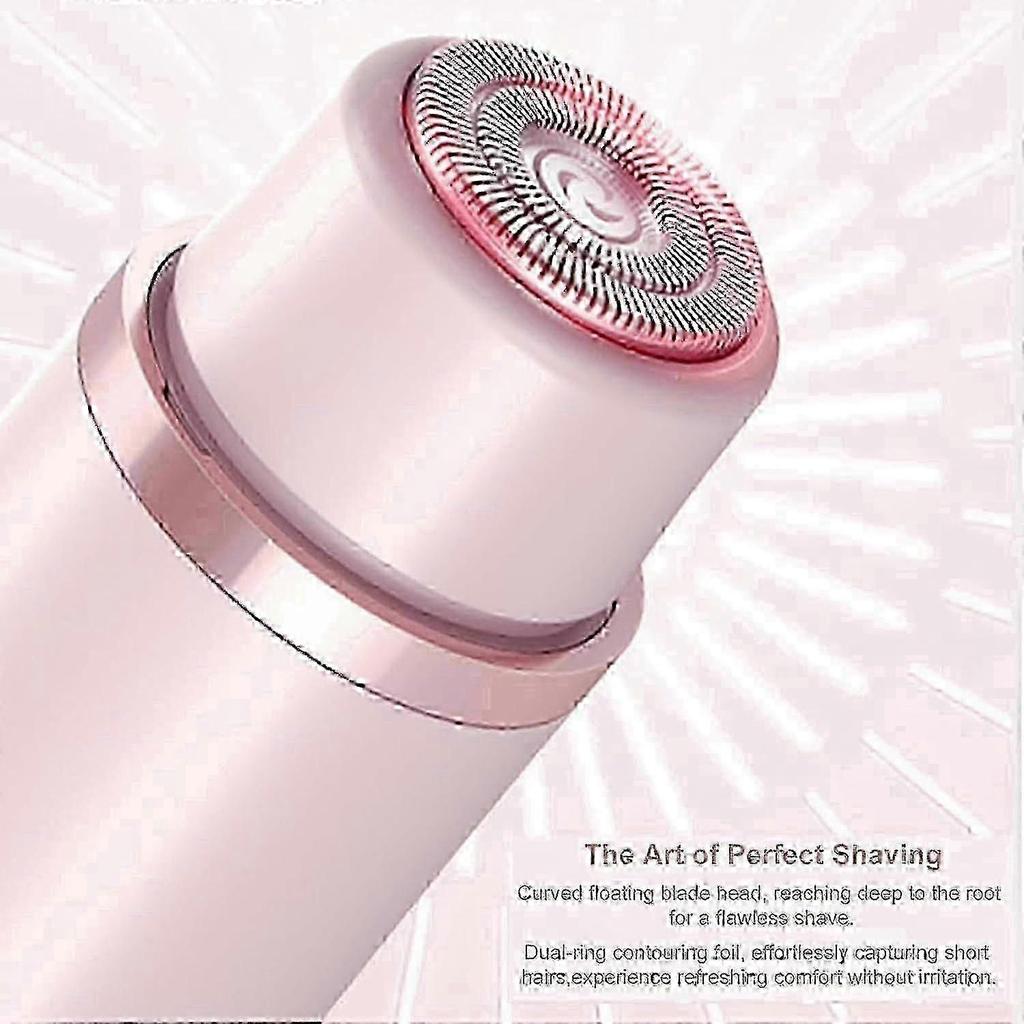 Dermave Bikini-Rasierer, Doppelkopf-Rasierer für Frauen, 2-in-1 Nass-Trocken Elektrischer Bikini-Trimmer für Frauen