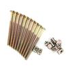 10pcs Spare Parts Barrel Bolt Nuts Zinc Plated Crib Screws  Beds Headboards Cots