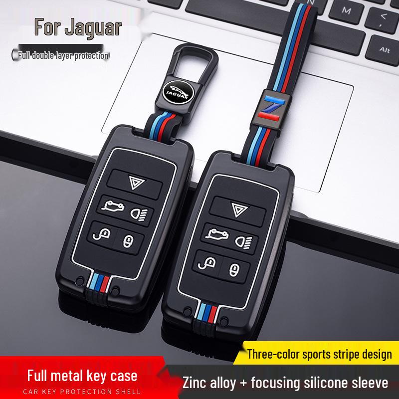 Premium Key Case for 2022 Jaguar XEL, XFL, F-PACE, E-PACE, XF