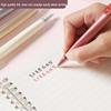 MG AGPH3701 Click Ballpoint Pen, 0.5mm Black Bullet Tip, High-Density Signature Series