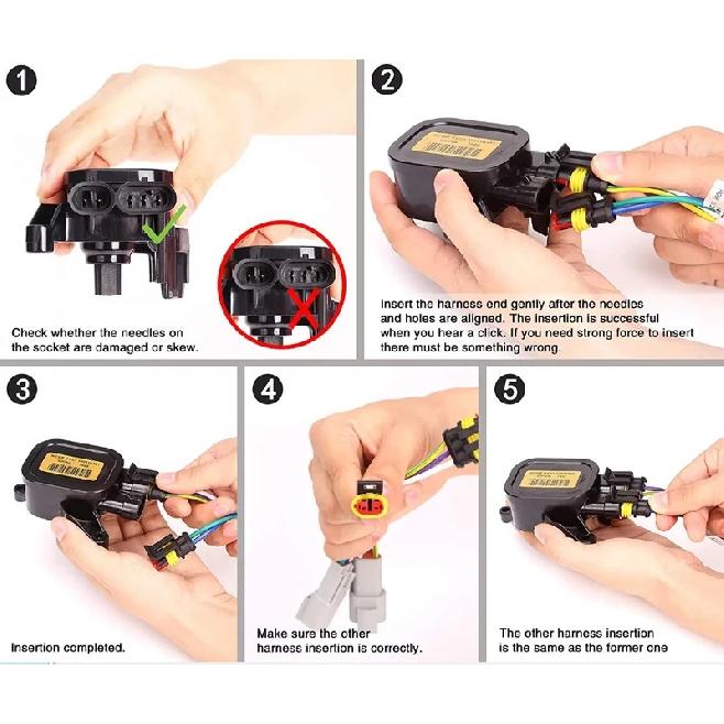Golf Cart MCOR 4 Conversion Throttle Potentiometer Kit For Club Car DS/Carryall - AM293101 105116301