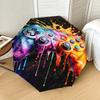 1pc Gamer Splash Pattern Umbrella Design Automatic Opening and Closing Umbrella, High-quality Travel Umbrella,  c1128125