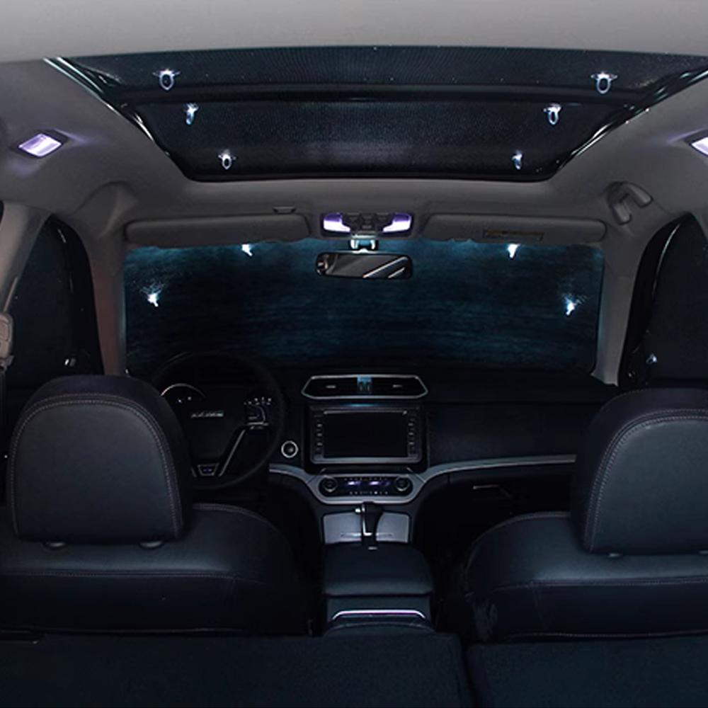 Full Car Sunshade For Mg Roewe Marvel R Ev Door Side Window Sun Shade Parasol Pad Visor Cover Curtain Accessories