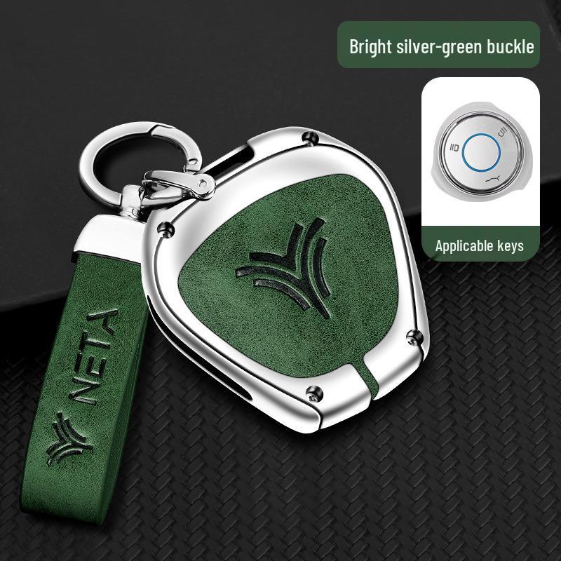 Nezha V/UPro Key Cover: New Energy Vehicle Key Case with Buckle Shell