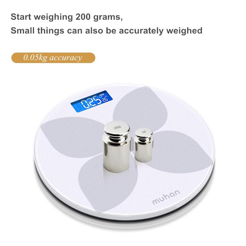 Badezimmerwaage Elektronische Digitale Gewichtswaage Körperfett Bodenwaage Körperzusammensetzungsanalysator Verbinden Bluetooth Smart Waagen