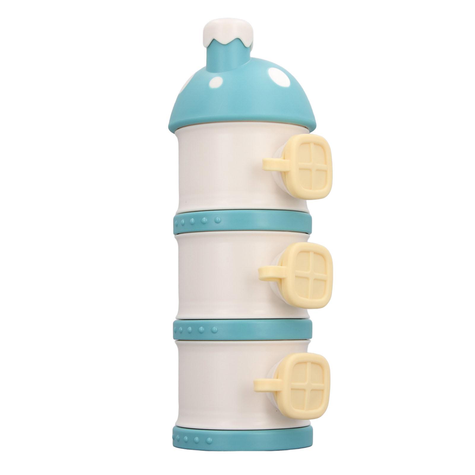 

Multilayer Holder Storage Non Spill Stackable Portable Baby Milk Powder Dispenser