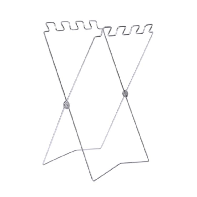 Stable and Portable Litter Bag Stand Garbage Bag Holder for Picnics Tables Tents and Tailgating in Black or White 2290₽