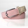 Women's Elastic Belt Casual Fashion Pin Buckle Waist Belt Expandable Braided Stretch Elastic Belt 6 Colors, No Need For Punching