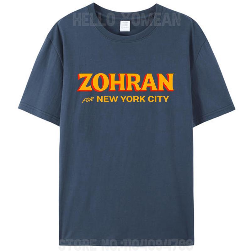 Zohran Mamdani Für Bürgermeisterwahl New York City 2025 Damen Herren Baumwoll-T-Shirt Grafik-T-Shirt Tops