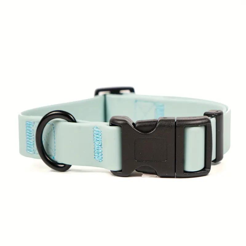 Dog Collar, Waterproof Plastic PVC Rubber WashableOutdoor Puppy Collars Durable Adjustable for Small Medium Large Dogs