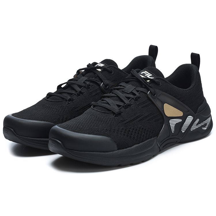 FILA Mind 5 Aerobic Fitness Low-Top Running Shoes Men sneakers Black A12M311301FBK