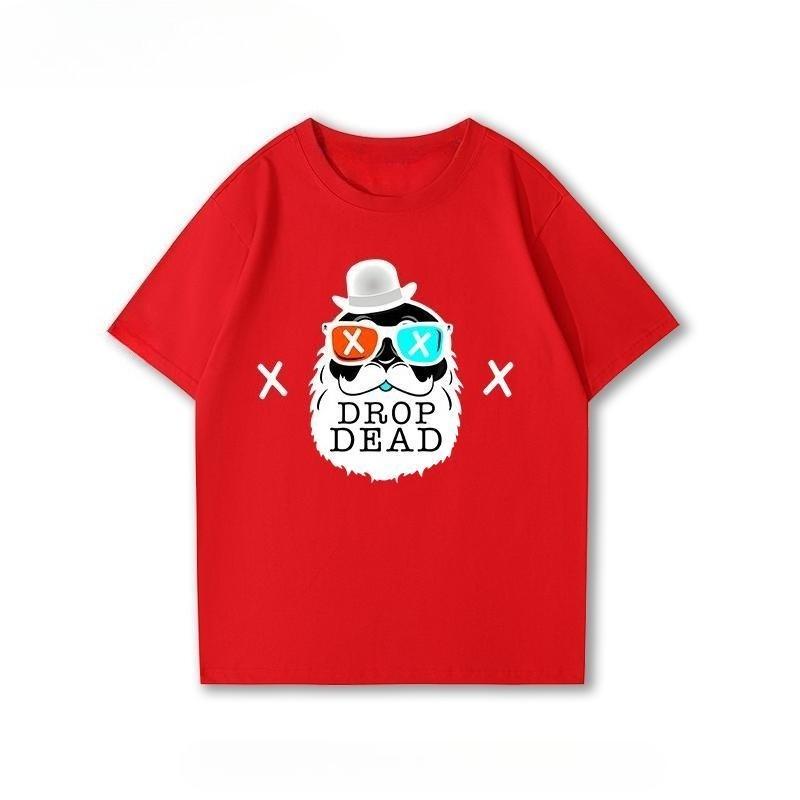 Drop Dead Band's Casual Short-sleeved T-shirt for Men Women Made of Pure Cotton Suitable for All Seasons and Versatile in Style.