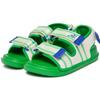 MLB Sandal Beach Sandals Unisex Green/White/Blue 3ASDSD223-07MTS