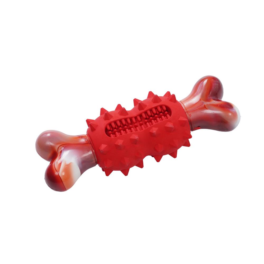 Chew Feeder Rubber Dog Bone Toys