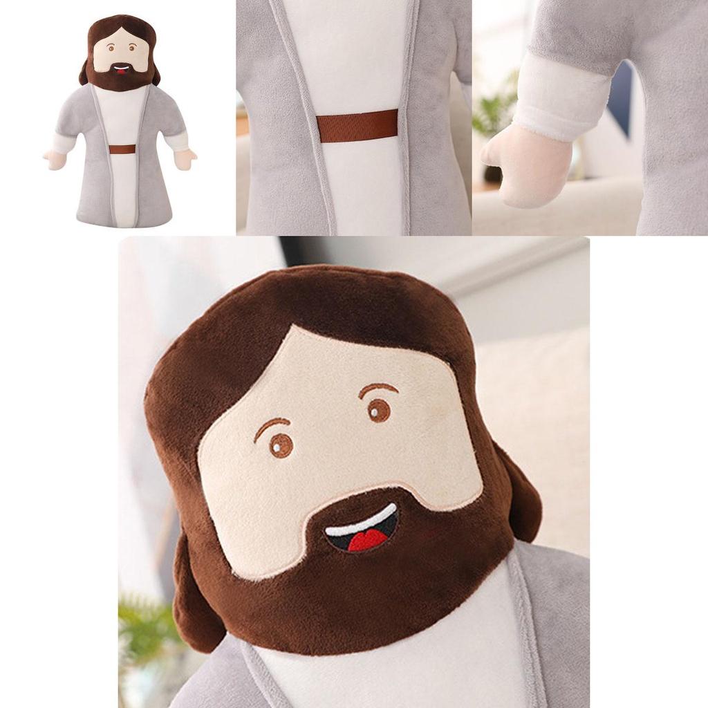 Jesus Plush Toys Stuffed Dolls | Christ Religious Savior Kids Baby Gifts